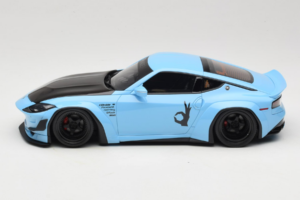 Nissan Fairlady Z RZ34 Pandem China Blue Black GT Spirit 1:18 GT943 Resin — photo 3 of 6
