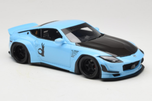 Nissan Fairlady Z RZ34 Pandem China Blue Black GT Spirit 1:18 GT943 Resin — photo 4 of 6