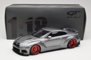 Nissan GT-R R35 Prior Design Grey GT Spirit 1:18 GT243 Resin — photo 6 of 6