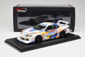 Nissan Silvia S15 LB-Super Silhouette #555 Formula Drift Japan 2023 TopSpeed 1:18 TS0586 Resin — photo 6 of 6