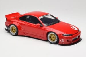 Nissan Silvia S15 Rocket Bunny Burning Red Otto 1:18 OT1115 Resin — photo 4 of 6