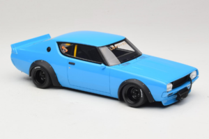 Nissan Skyline 2000 GT-R KPGC110 LB Works Blue Otto 1:18 OT1210 Resin — photo 6 of 6