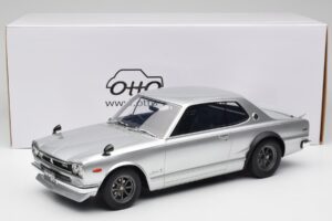 Nissan Skyline C10 2000 GT-R Silver Otto 1:12 G094 Resin — photo 6 of 6