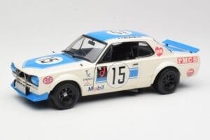 Nissan Skyline 2000GT-R KPGC10 #15 K. Takahashi Nissan Works JTCC 1972 Kyosho 1:18 08122B Diecast