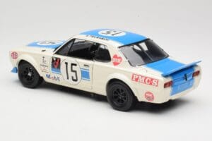 Nissan Skyline 2000GT-R KPGC10 #15 K. Takahashi Nissan Works JTCC 1972 Kyosho 1:18 08122B Diecast — photo 7 of 8