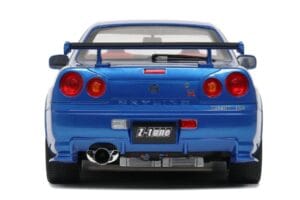 Nissan Skyline GT-R R34 NISMO Z-Tune Bayside Blue Otto 1:12 G082 Resin — photo 3 of 4