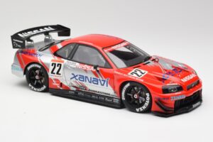 Nissan Skyline GT-R #22 M. Krumm / S. Motoyama Xanavi Nismo JGTC 2002 AUTOart 1:18 80277 Diecast — photo 4 of 6