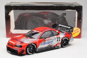 Nissan Skyline GT-R #22 M. Krumm / S. Motoyama Xanavi Nismo JGTC 2002 AUTOart 1:18 80277 Diecast — photo 6 of 6