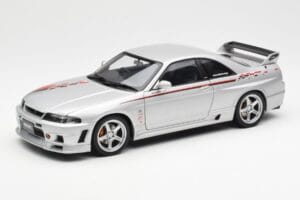 Nissan Skyline GT-R R33 R-Tune Silver AUTOart 1:18 77326 Diecast