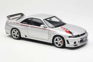 Nissan Skyline GT-R R33 R-Tune Silver AUTOart 1:18 77326 Diecast — photo 6 of 8