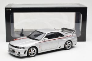 Nissan Skyline GT-R R33 R-Tune Silver AUTOart 1:18 77326 Diecast — photo 8 of 8
