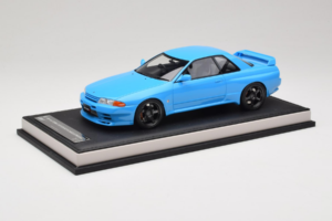Nissan Skyline GT-R R32 Customized Version Blue MotorHelix 1:18 MH029CB Resin — photo 2 of 7