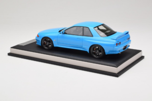 Nissan Skyline GT-R R32 Customized Version Blue MotorHelix 1:18 MH029CB Resin — photo 5 of 7
