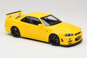 Nissan Skyline GT-R R34 Customized Version Yellow MotorHelix 1:18 M83412 Diecast — photo 6 of 8