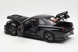 Nissan Skyline GT-R R34 NISMO Z-Tune Black AUTOart 1:18 77355 Diecast — photo 5 of 8