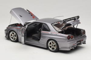 Nissan Skyline GT-R R34 Nismo S-Tune Silver AUTOart 1:18 77358 Diecast — photo 5 of 8