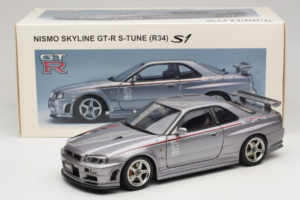 Nissan Skyline GT-R R34 Nismo S-Tune Silver AUTOart 1:18 77358 Diecast — photo 8 of 8
