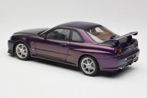Nissan Skyline GT-R R34 V-Spec Midnight Purple AUTOart 1:18 77305 Diecast — photo 7 of 8