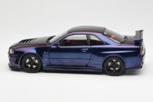 Nissan Skyline GT-R R34 NISMO Z-Tune Midnight Purple III AUTOart 1:18 77464 Composite — photo 4 of 8
