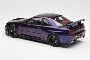 Nissan Skyline GT-R R34 NISMO Z-Tune Midnight Purple III AUTOart 1:18 77464 Composite — photo 7 of 8