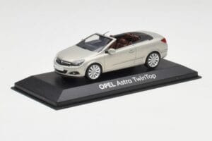 Opel Astra H Twin Top Silver Minichamps 1:43 403045633 Diecast — photo 2 of 4