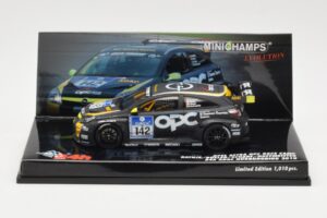 Opel Astra OPC #142 Rathje / Bueler / Scharf / Hoffmeister 24 Hours Nurburgring 2010 Minichamps 1:43 437104142 Diecast