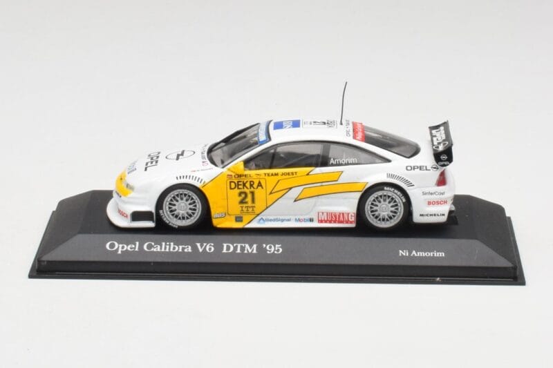 Opel Calibra V6 #21 J. Amorim DTM 1995 Minichamps 1:43 430854121 Diecast