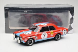 Opel Commodore A #7 N. Joossens / J. Marshall Steinmetz 24 Hours of Spa 1972 Minichamps 1:18 155724607 Diecast — photo 6 of 6