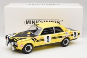 Opel Commodore A Steinmetz #9 J. Haxhe / P. Toussaint 24 Hours of Spa 1970 Minichamps 1:18 107704609 Diecast — photo 6 of 6