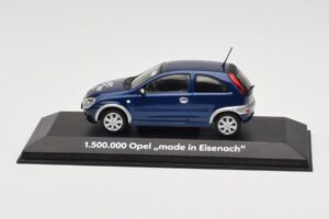 Opel Corsa C 1.5M Made in Eisenach Minichamps 1:43 OPEL003 Diecast