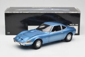 Opel GT Blue Minichamps 1:18 180049020 Diecast — photo 8 of 8