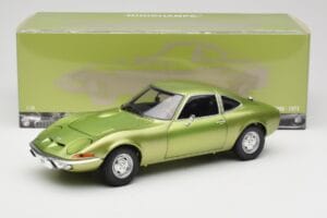 Opel GT Green Metallic Minichamps 1:18 180049029 Diecast — photo 8 of 8