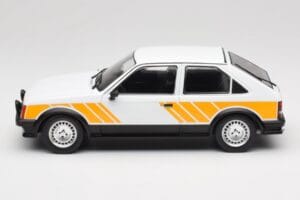 Opel Kadett D SR White with Yellow Decor MCG 1:18 MCG18534 Diecast — photo 3 of 6