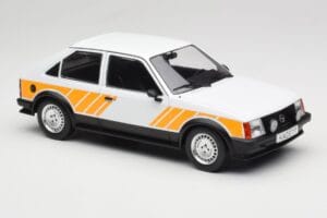 Opel Kadett D SR White with Yellow Decor MCG 1:18 MCG18534 Diecast — photo 4 of 6