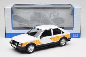 Opel Kadett D SR White with Yellow Decor MCG 1:18 MCG18534 Diecast — photo 6 of 6