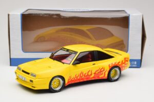 Opel Manta B Mattig Yellow with Flame MCG 1:18 MCG18115 Diecast — photo 6 of 6