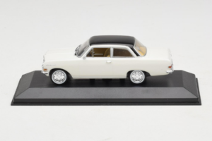 Opel Rekord A White Black Roof Minichamps 1:43 430041002 Diecast