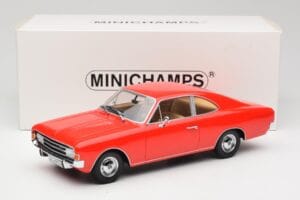 Opel Rekord C Coupe Red Minichamps 1:18 107047020 Resin — photo 6 of 6