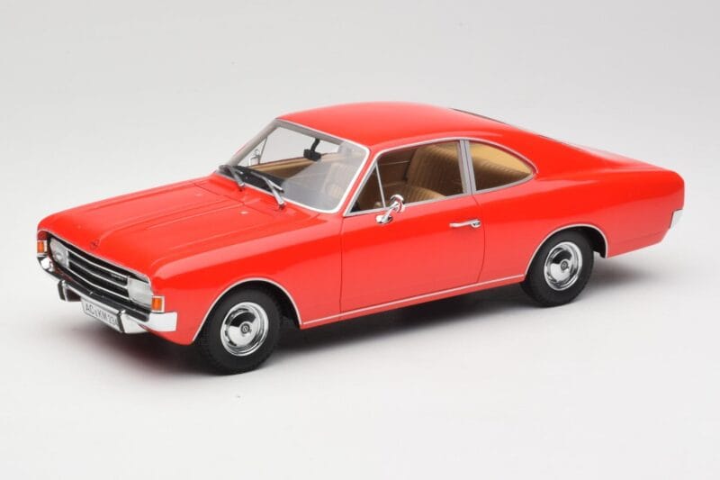 Opel Rekord C Coupe Red Minichamps 1:18 107047020 Resin