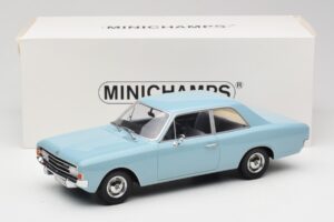Opel Rekord C Light Blue Minichamps 1:18 107047002 Diecast — photo 6 of 6
