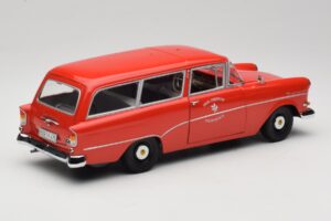 Opel Rekord P1 Caravan Feuerwehr Neuenkirchen Minichamps 1:18 180043291 Diecast — photo 3 of 8