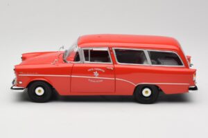 Opel Rekord P1 Caravan Feuerwehr Neuenkirchen Minichamps 1:18 180043291 Diecast — photo 4 of 8