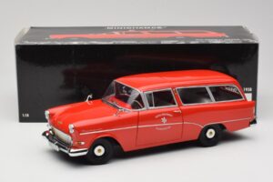 Opel Rekord P1 Caravan Feuerwehr Neuenkirchen Minichamps 1:18 180043291 Diecast — photo 8 of 8