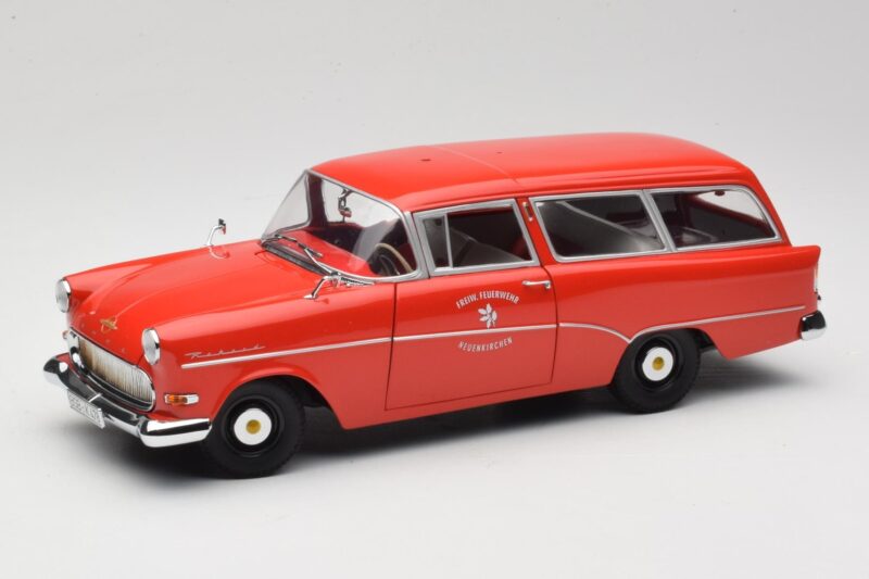 Opel Rekord P1 Caravan Feuerwehr Neuenkirchen Minichamps 1:18 180043291 Diecast