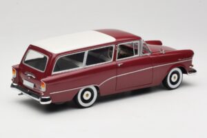 Opel Rekord P1 Caravan Red Minichamps 1:18 180043211 Diecast — photo 3 of 8