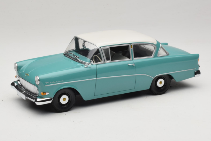 Opel Rekord P1 Turquoise Blue Minichamps 1:18 180043200 Diecast