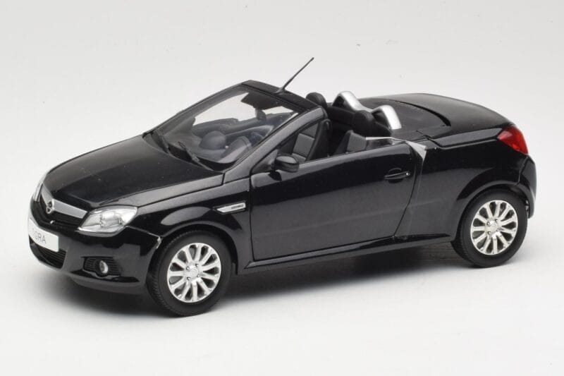 Opel Tigra TwinTop B Black Norev 1:18 183600 Diecast