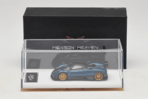 Pagani Zonda Tricolore Exposed Carbon Blue Henson & Heaven 1:64 PZTECB01 Diecast — photo 7 of 7