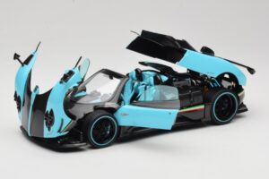 Pagani Zonda Uno Carbon Light Blue Almost Real 1:18 850630001 Diecast — photo 2 of 8