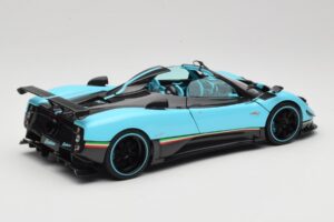 Pagani Zonda Uno Carbon Light Blue Almost Real 1:18 850630001 Diecast — photo 3 of 8